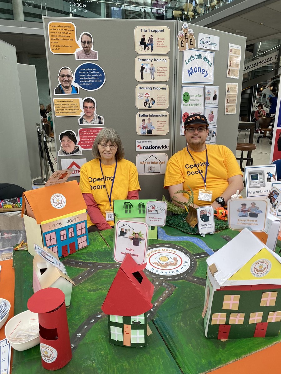 OpeningDoorsLD's tweet image. Thank you to @MseCharity and @AskNationwide for helping us run projects all about money and housing. 
These things are important to us 

#HealthyHappySafe
#UserLed
#LearningDisabilities