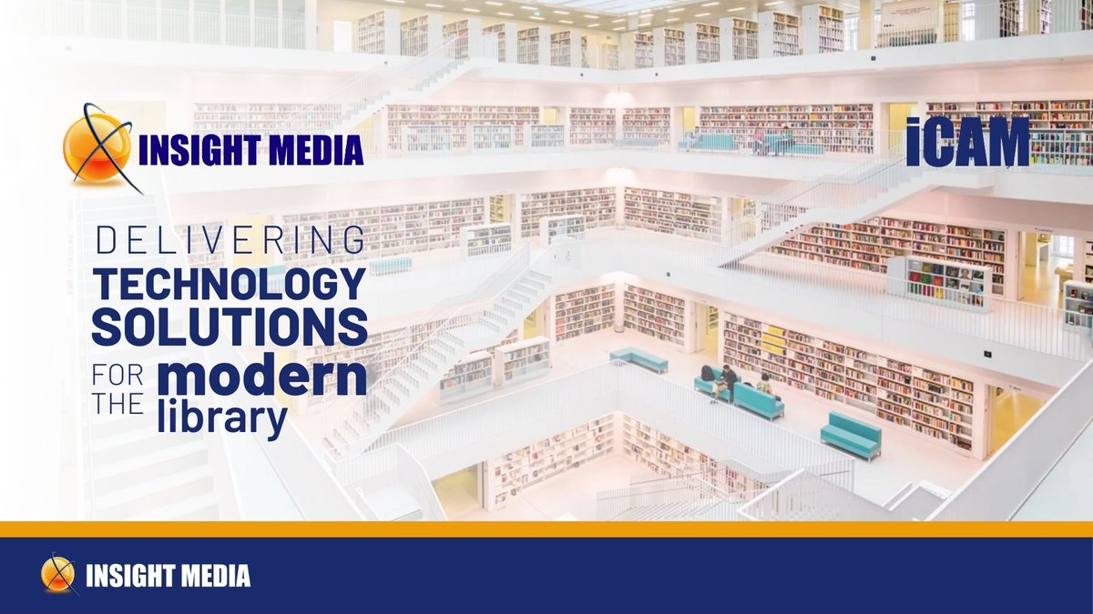 _Insight_Media's tweet image. Technology solutions for the modern library #LibraryTechnology #Libraries