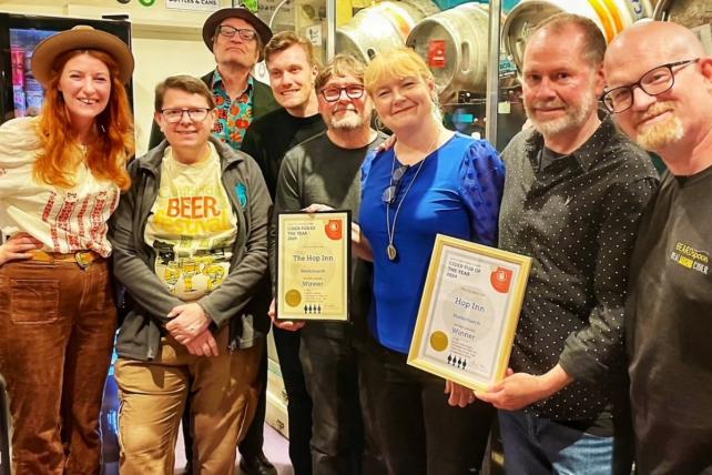 The Hop Inn, Hornchurch wins London Cider Pub of the Year 2024

romfordrecorder.co.uk/news/24379444.…