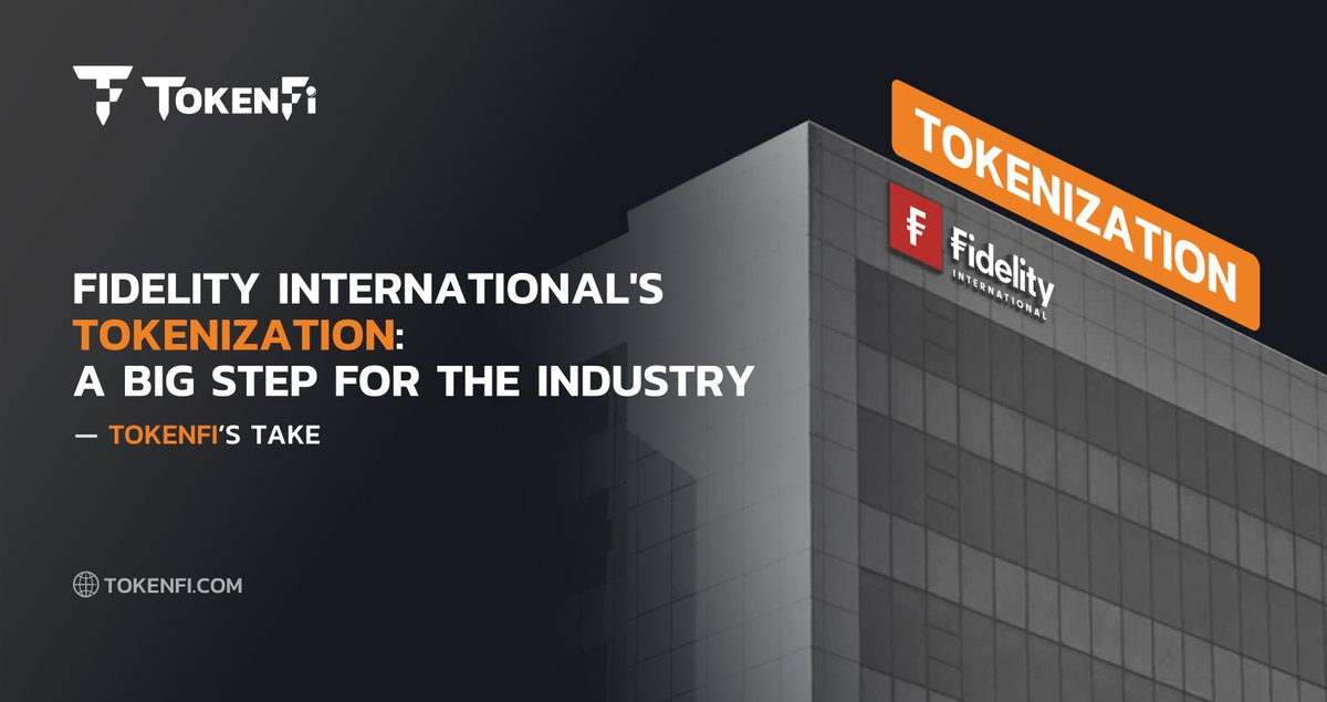 tokenfi's tweet photo. Fidelity International's #tokenization of MMF shares via blockchain marks a significant step for the #RWA industry.

#TokenFi fully aligns with this vision and aims to make real-world assets like real estate accessible and tradable.

📰👇
https://t.co/vlfA6tRDda https://t.co/wBFFkQVMmr