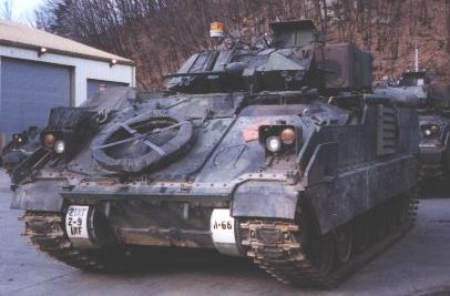Korean_DMZ_Vets's tweet photo. Wonderful Tank Wednesday - Okay, the grunts are wishing again, sneaking a M2A2 Bradley into the scheme! 1996, Camp Casey Korea, 2-9 INF (Manchu), 2ID, motor pool.... #wonderfultankwednesday #2id #korea #rok #armor #m2a2 #bradley #ilovetanks https://t.co/tZbWQYWeyD
