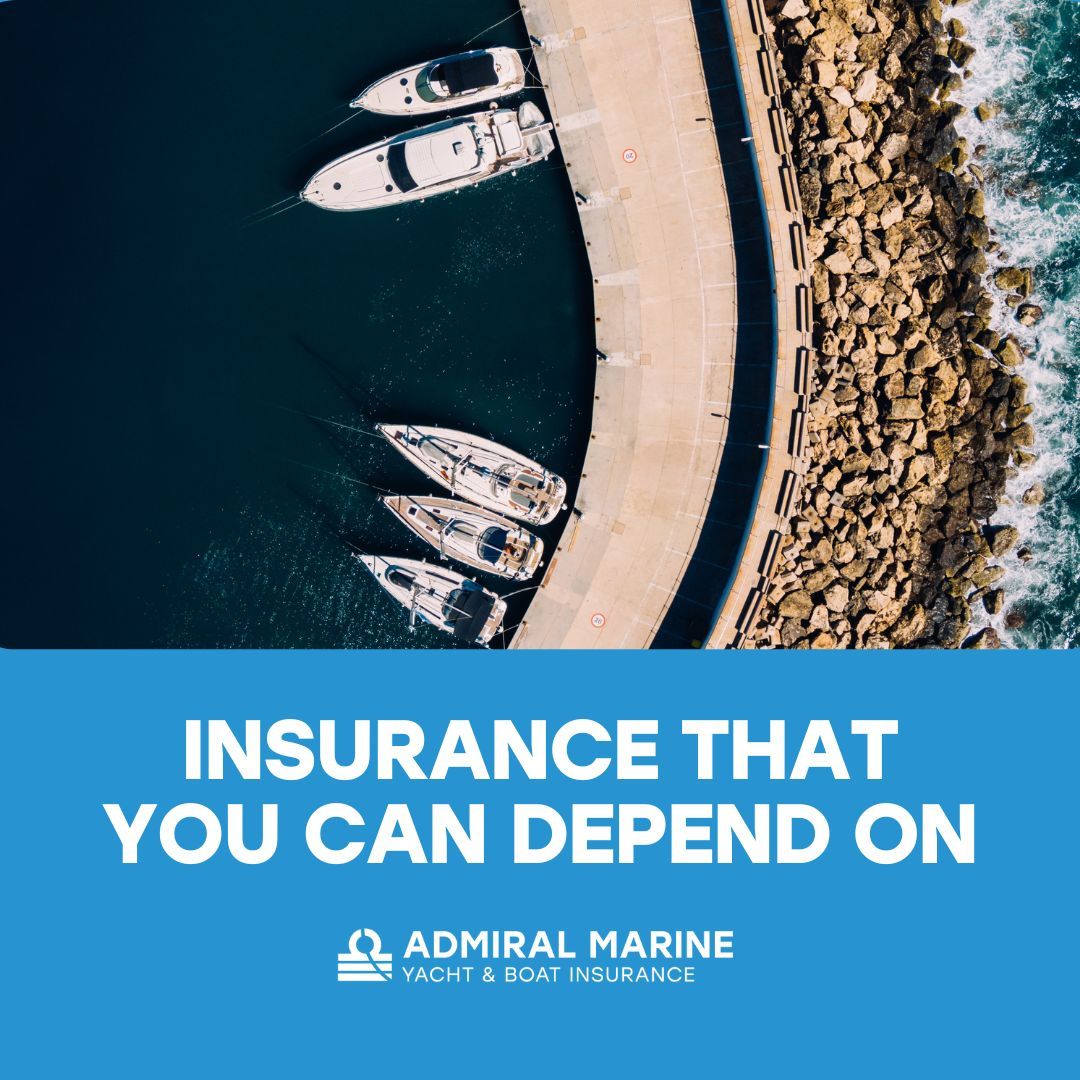 Admiral Marine offers insurance that you can depend on.

Find out more on our website ➡️ admiralyacht.com