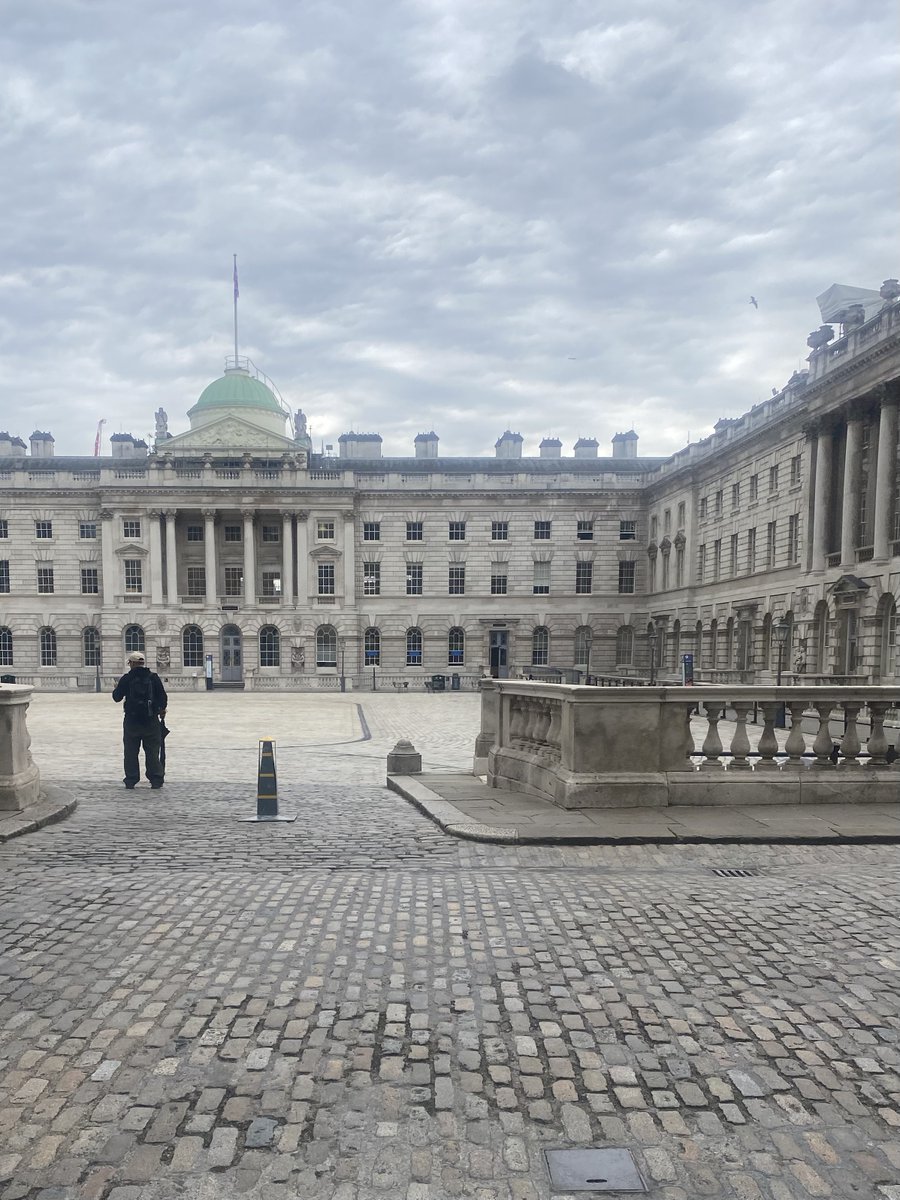 It's our team away day today! We're busy future-planning and sharing ideas for YAF's coming year of activity. 💫 Thanks for having us, <a href="/SomersetHouse/">Somerset House</a>!

First up, team meetings! 🤝