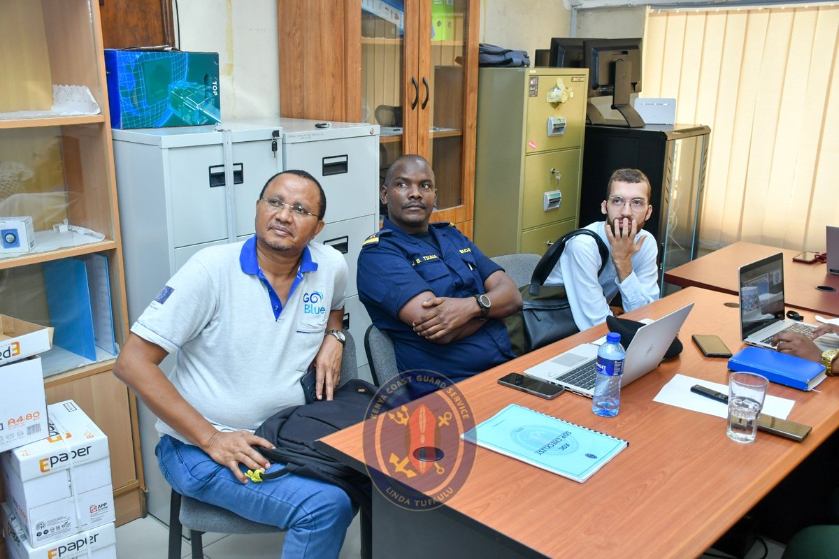 OfficialKCGS's tweet image. As the project nears its close, today #KCGS held extensive discussions with @ExpertiseFrance &amp;amp; @GoBlueKenya to review milestones and achievements. 
The meeting, which exceeded expectations, aimed to derive key lessons, outcomes, and best practices. It successfully-
