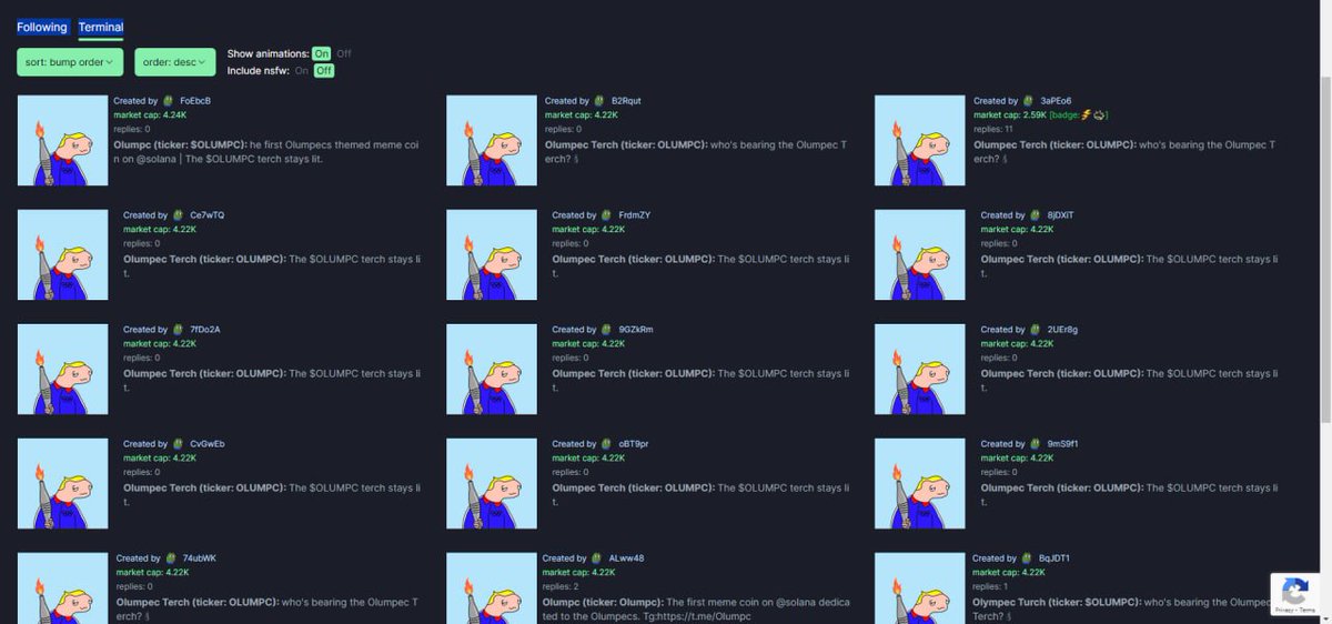 "imitation is the sincerest form of flattery"

The real $OLUMPC is -> <a href="/olumpcSOL/">Olumpc</a>