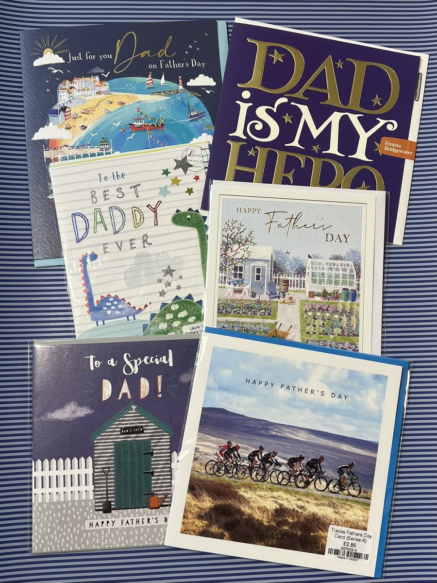 Don’t forget it’s Father’s Day this Sunday!👨
There is still time to pick up the perfect card for Dad at our Harrogate store!
We also have a great selection of gifts including items from our popular Yorkshire display, puzzles, board games, constructions kits and of course pens.🖊️