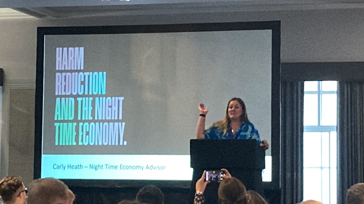 Harm reduction and the ENTE is the topic next as <a href="/Carlybag/">Carly Heath</a> the Night Time Economy Advisor for <a href="/BristolCouncil/">Bristol City Council</a> speaks to us about her role.