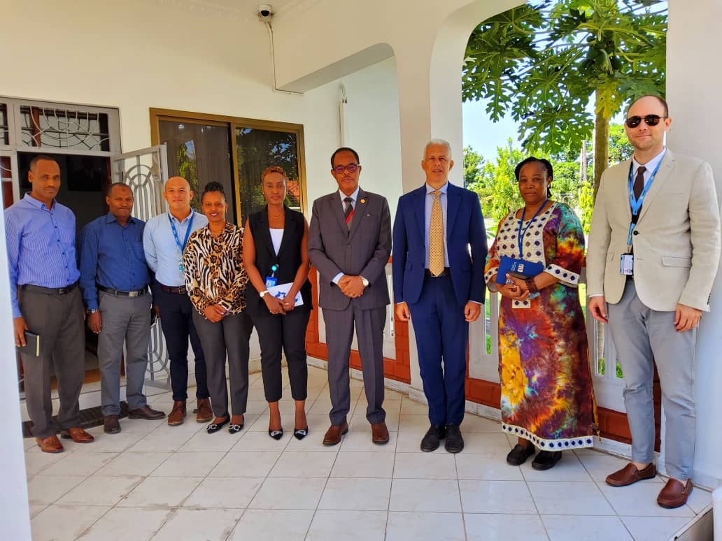 shibru_mamo's tweet photo. I had convened a crucial discussion with Tanzanian IOM Director Mr.Maurizio Busatti .The discussion centered on strategies for the safe &amp; organized repatriation of Ethiopian Nationals who find themselves in irregular migration situations. https://t.co/t5GQDAIipY