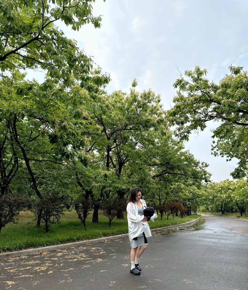 The air quality after the rain is really good