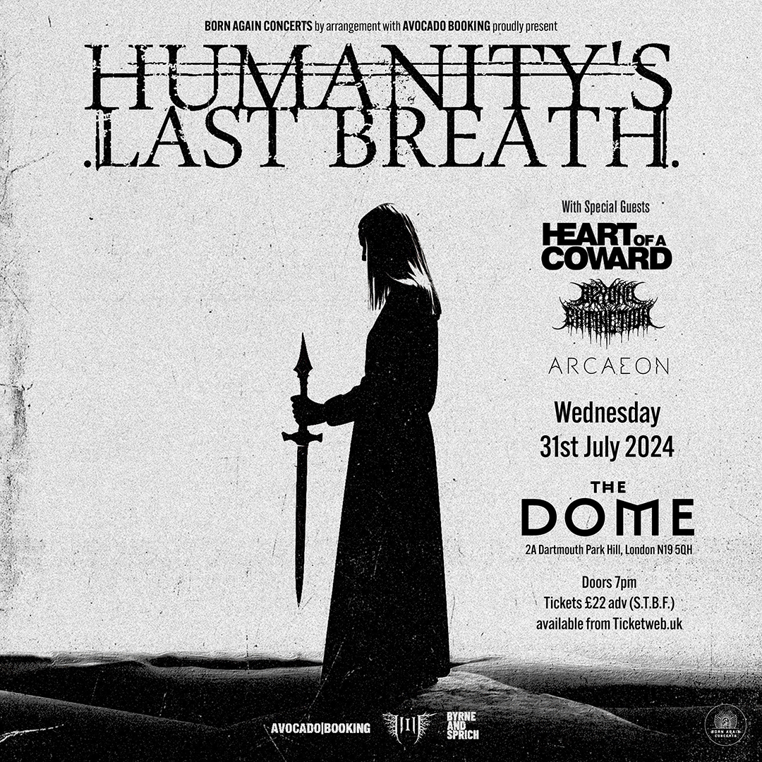 Born Again Concerts (@baconcertsuk) on Twitter photo Support Added 🤘 Swedish progressive deathcore <a href="/HumanitysLB/">HumanitysLastBreath</a> with special guests @HOAC_official <a href="/BeyExt/">BEYOND EXTINCTION</a> @ArcaeonUK, live at The Dome, Wednesday 31st July
🎟️ tinyurl.com/yerewvcb
🎥 youtu.be/0QpSgqFs5oQ Support Added 🤘 Swedish progressive deathcore <a href="/HumanitysLB/">HumanitysLastBreath</a> with special guests @HOAC_official <a href="/BeyExt/">BEYOND EXTINCTION</a> @ArcaeonUK, live at The Dome, Wednesday 31st July
🎟️ tinyurl.com/yerewvcb
🎥 youtu.be/0QpSgqFs5oQ