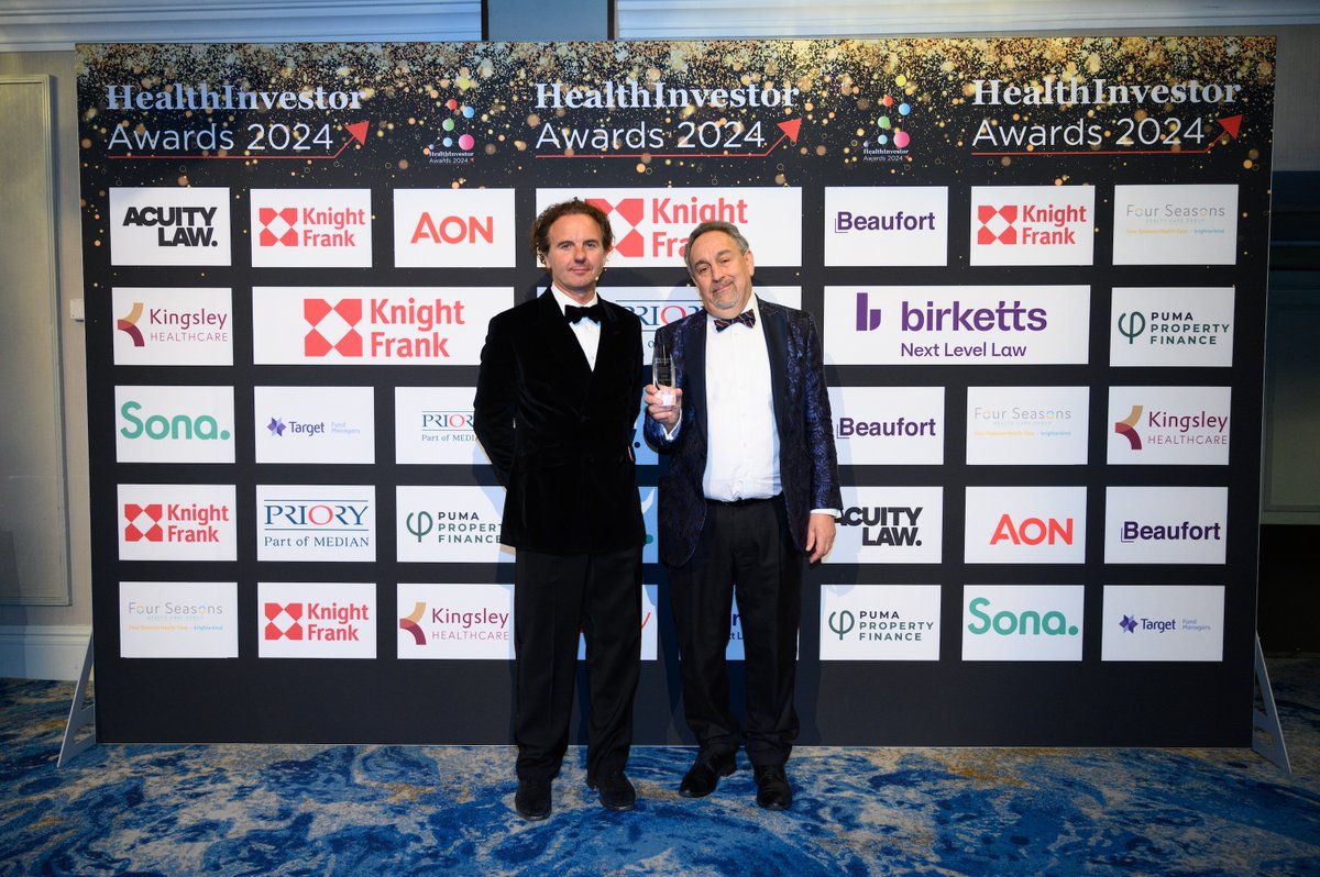 Primary Health Properties (PHP) plc (@phpreit) on Twitter photo We are delighted to congratulate our Chairman, Harry Hyman, on being awarded the <a href="/HealthInvestor/">HealthInvestor UK</a> Lifetime Achievement Award. 🏆
True recognition by his peers of Harry’s dedication and outstanding contribution to the industry.
#PHP #PrimaryHealth #HealthInvestor We are delighted to congratulate our Chairman, Harry Hyman, on being awarded the <a href="/HealthInvestor/">HealthInvestor UK</a> Lifetime Achievement Award. 🏆
True recognition by his peers of Harry’s dedication and outstanding contribution to the industry.
#PHP #PrimaryHealth #HealthInvestor