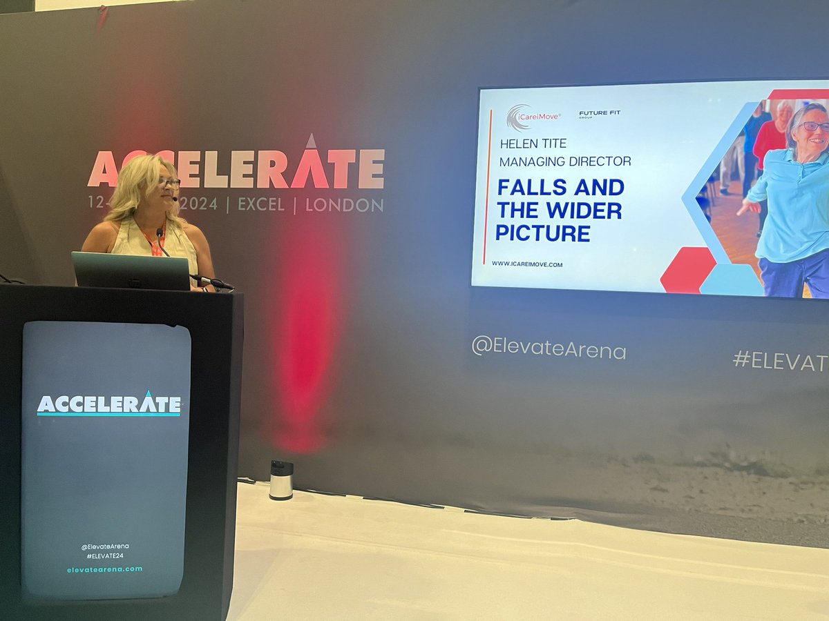 At Elevate representing <a href="/icareimove/">iCareiMove</a> and <a href="/FutureFit_UK/">Future Fit Training</a> #ELEVATE24 falls and the wider impact