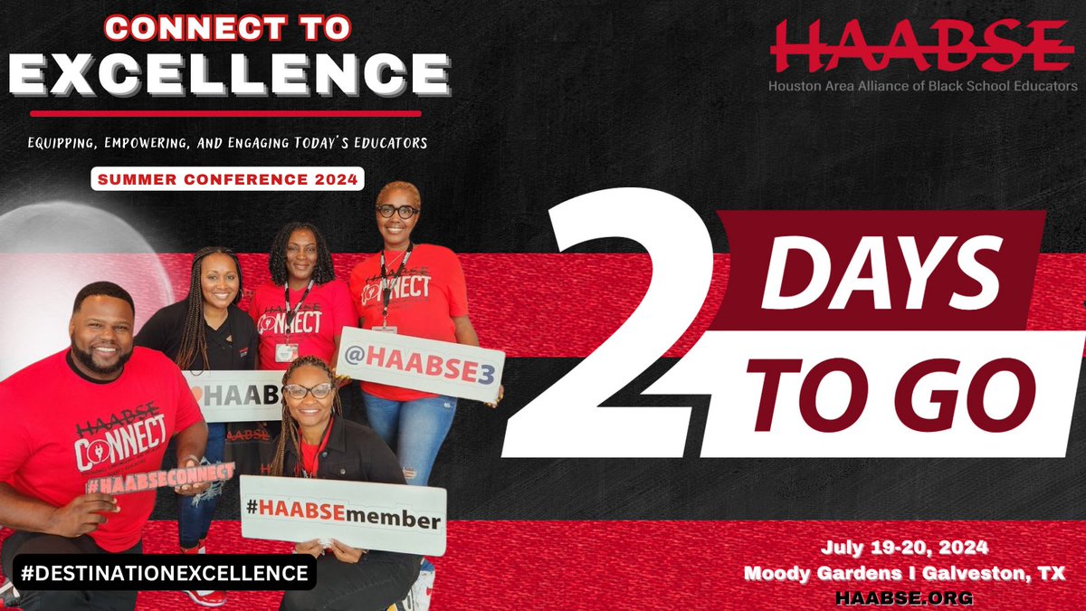 HAABSE3's tweet image. Register today!
✅Superintendent Panel🔥
✅Student Panel🔥
✅Powerful Presenters🔥
✅Game Changing Presentations🔥
✅All White Masquerade Social🔥
✅Sneakers &amp;amp; Swag on Day 1🔥
✅YOU!! 🔥