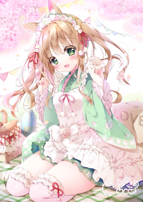 𝙷𝚊𝚙𝚙𝚢 𝚋𝚒𝚛𝚝𝚑𝚍𝚊𝚢*. ゜今日は看板娘のみるちゃんのお誕生日でした優しくて好奇心旺盛なうさぎのお姉さん生まれてきてくれてありがとう 