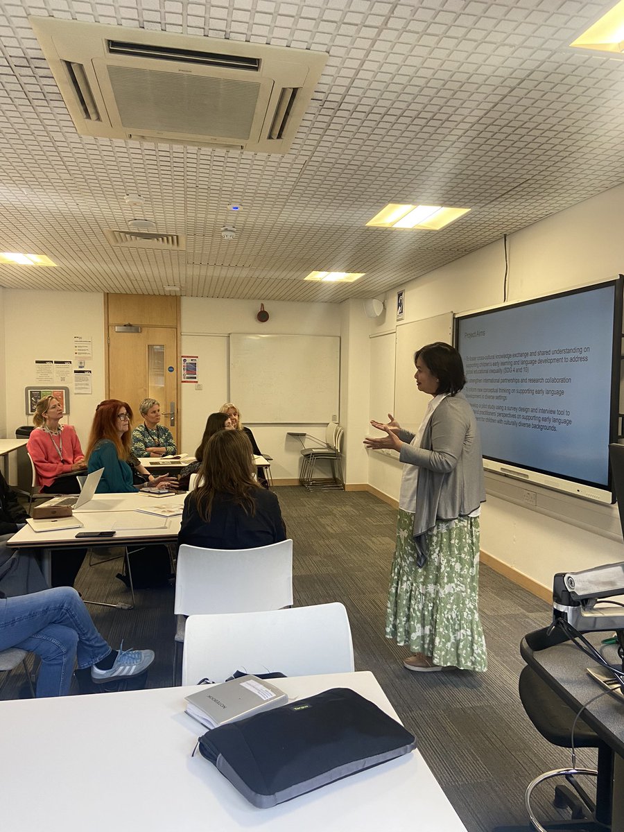 ILC_IOE's tweet photo. Professor Lynn Ang is speaking at our @ILC_IOE seminar on our @UCL_Global funded project with the University of Tokyo and the Centre for Early Childhood Development Education and Policy Research https://t.co/1mrRSfKWet @IOE_London #weareioe https://t.co/PJb8IeOxxH