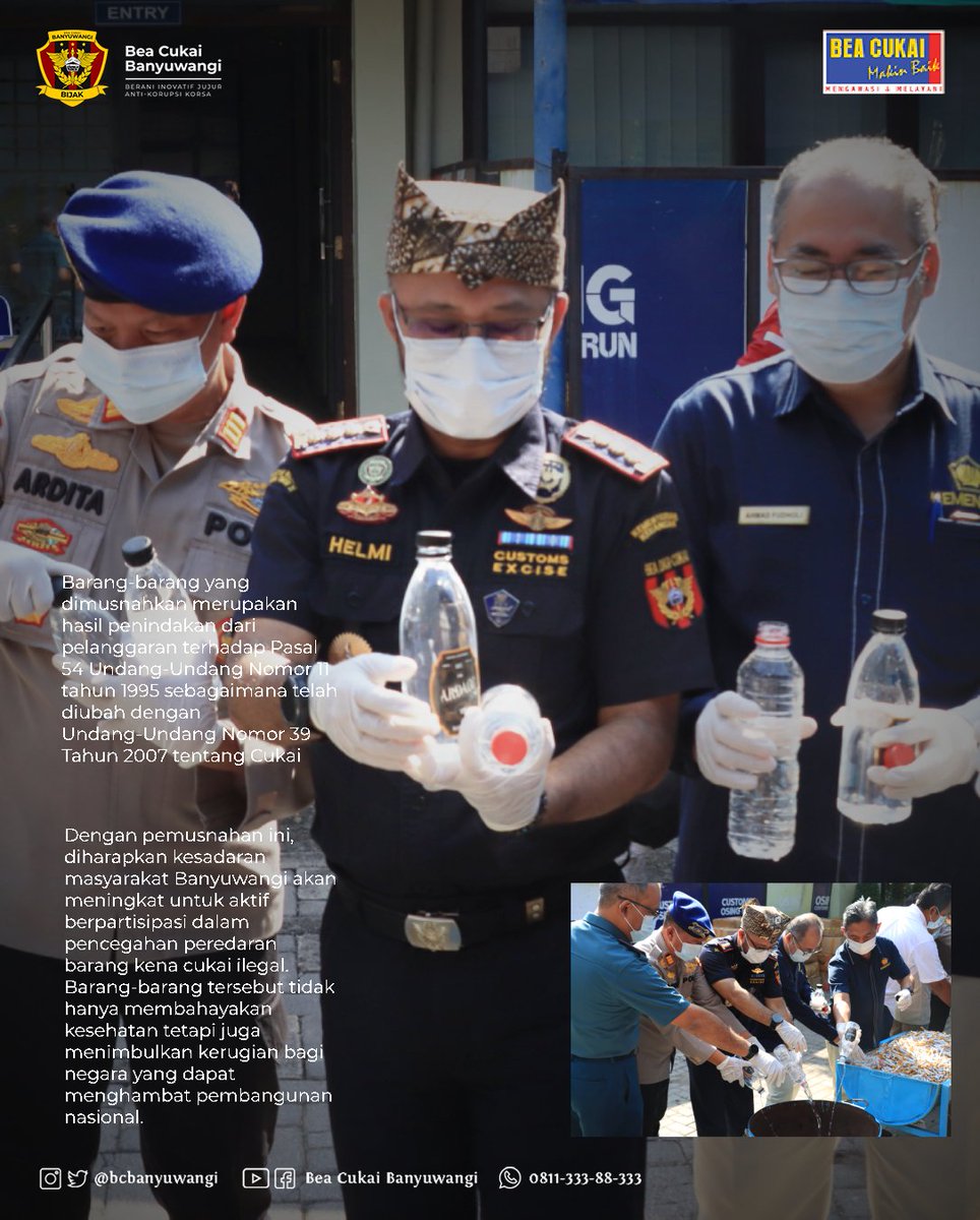 Bea Cukai Banyuwangi tweet media