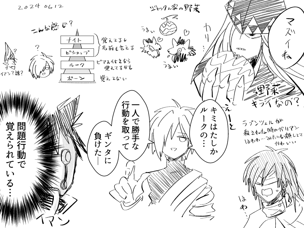 メルヘヴンの落書き
チェスの兵隊ばっか 