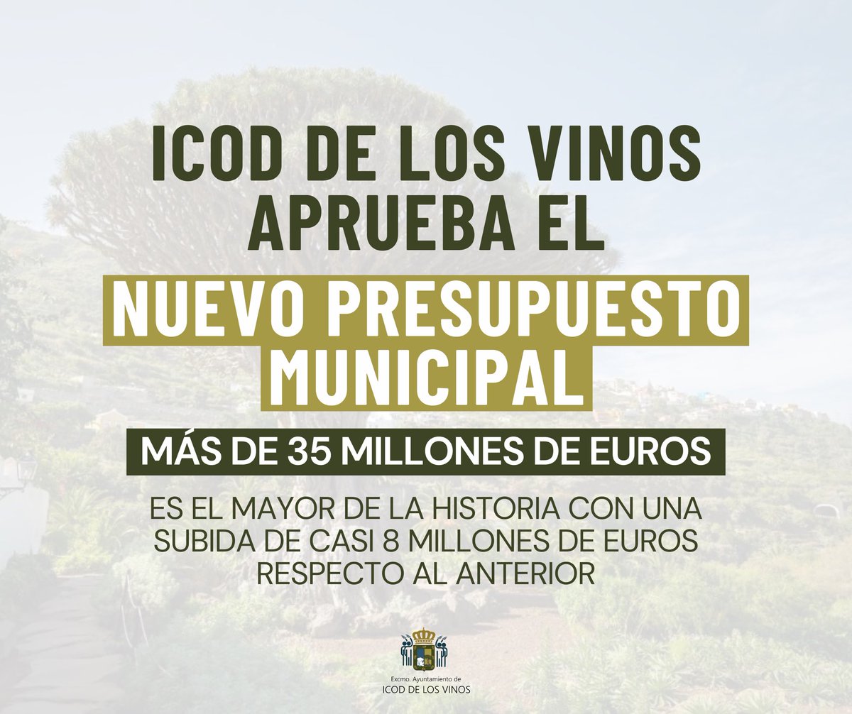 Icod de los Vinos tweet media