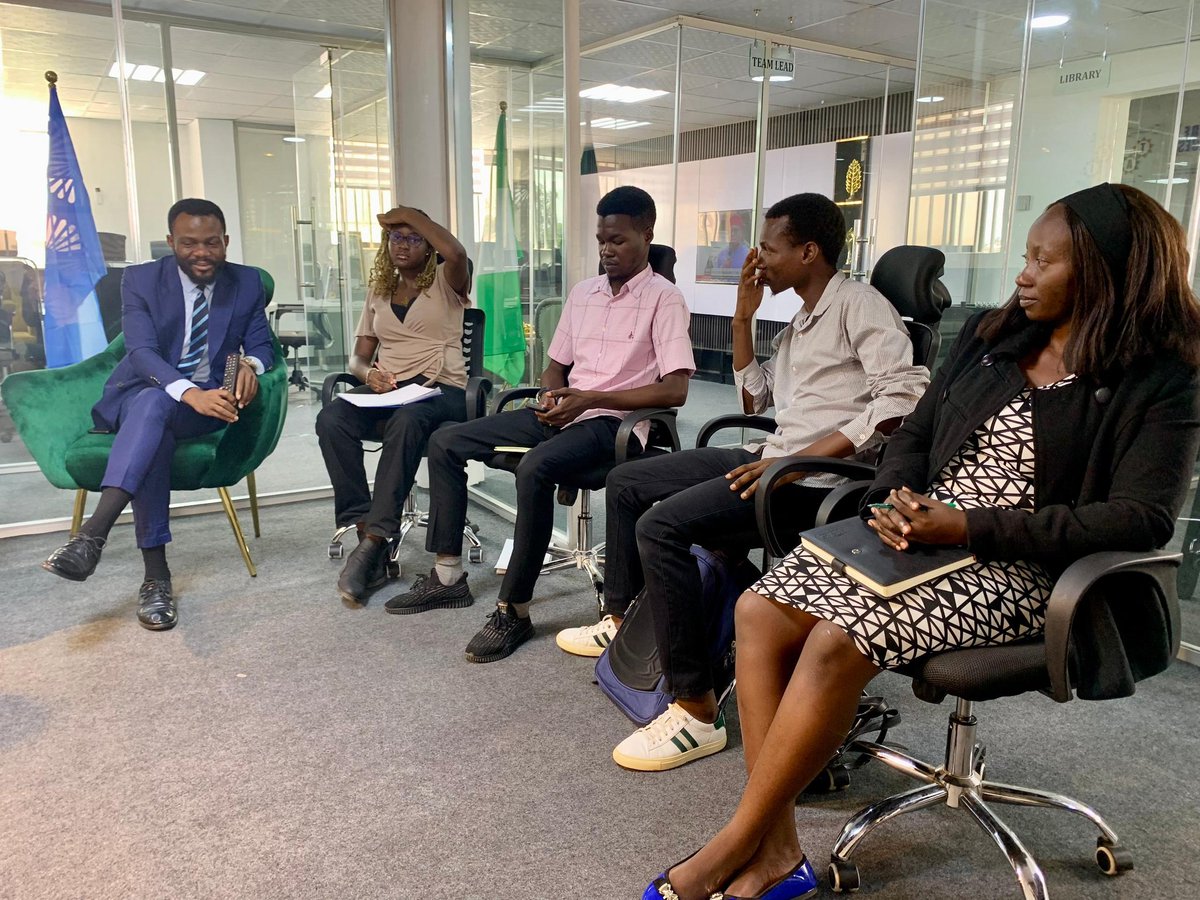 equityintl's tweet photo. Staff and volunteers addressing the burning issues surrounding Nigerias 25 years of Uninterrupted  Democracy buttressing on the impact of Democracy in Nigeria today
#democracy #democracyday #June12 #trending https://t.co/WjaW1fObQM