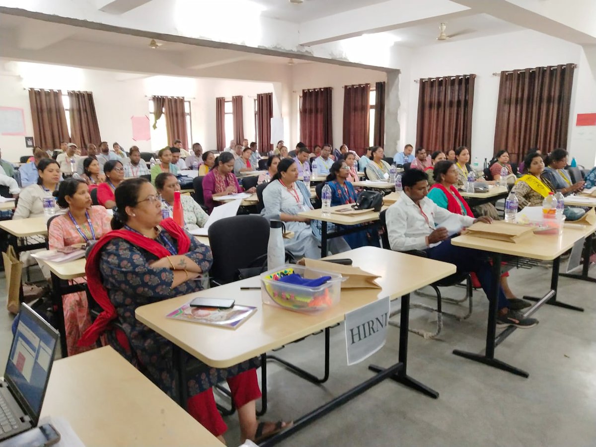 JepcJharkhand's tweet photo. कक्षा 1 से कक्षा 12 तक के छात्र छात्राओं के समग्र विकास एवं विद्यालय के शैक्षणिक वातावरण में सकारात्मक बदलाव हेतु लागू किये गए #ProjectIMPACT से संबंधित तीन दिवसीय प्रशिक्षण सत्र की आज से #JCERT में शुरुआत हुई। इस प्रशिक्षण सत्र में रांची जिले के विभिन्न प्रखंडों के अलग अलग सरकारी विद्यालयों से 80 शिक्षक शामिल होंगे। यह कार्यशाला दो बैच में आयोजित की गयी है।
#ProjectIMPACT #PRAYAS #NEP #SamagraShiksha #Education #Jharkhand #QualityEducation