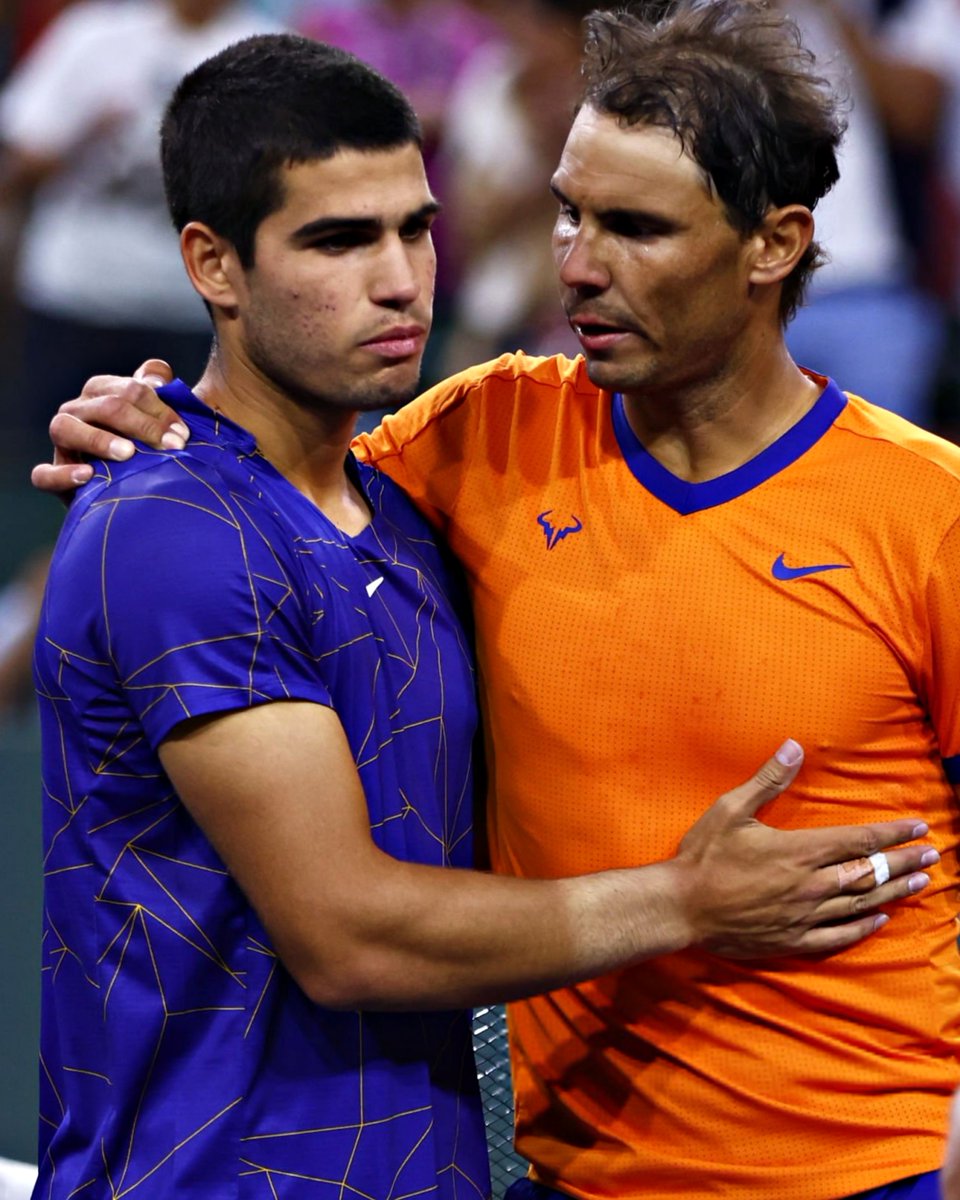 Alcaraz e Nadal vão formar dupla no torneio masculino de pares nos Jogos Olímpicos 🤝🇪🇸
