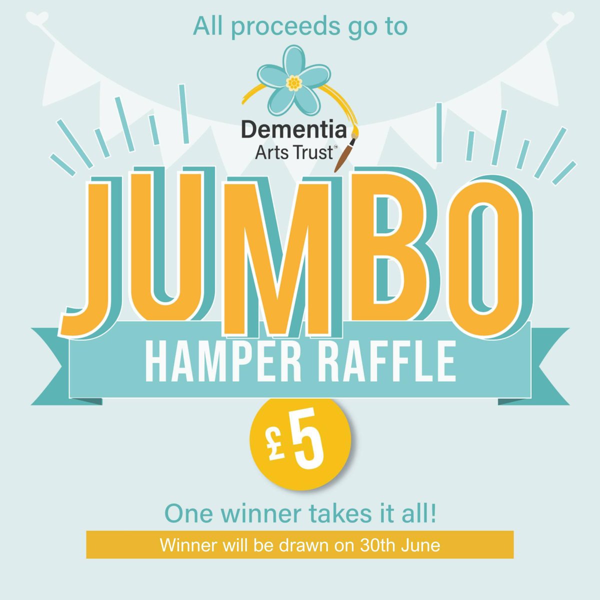 Our JUMBO raffle hamper includes vouchers for Allure Spa, Tempura &amp; Brown Mundes! Also goodies from 27 Alloway, Morrisons, Asda and much more.
The winner will be announced on the 30th June, and one winner takes ALL! RT &amp; buy your ticket here: >> 
littleartschool.co.uk/product/dement…