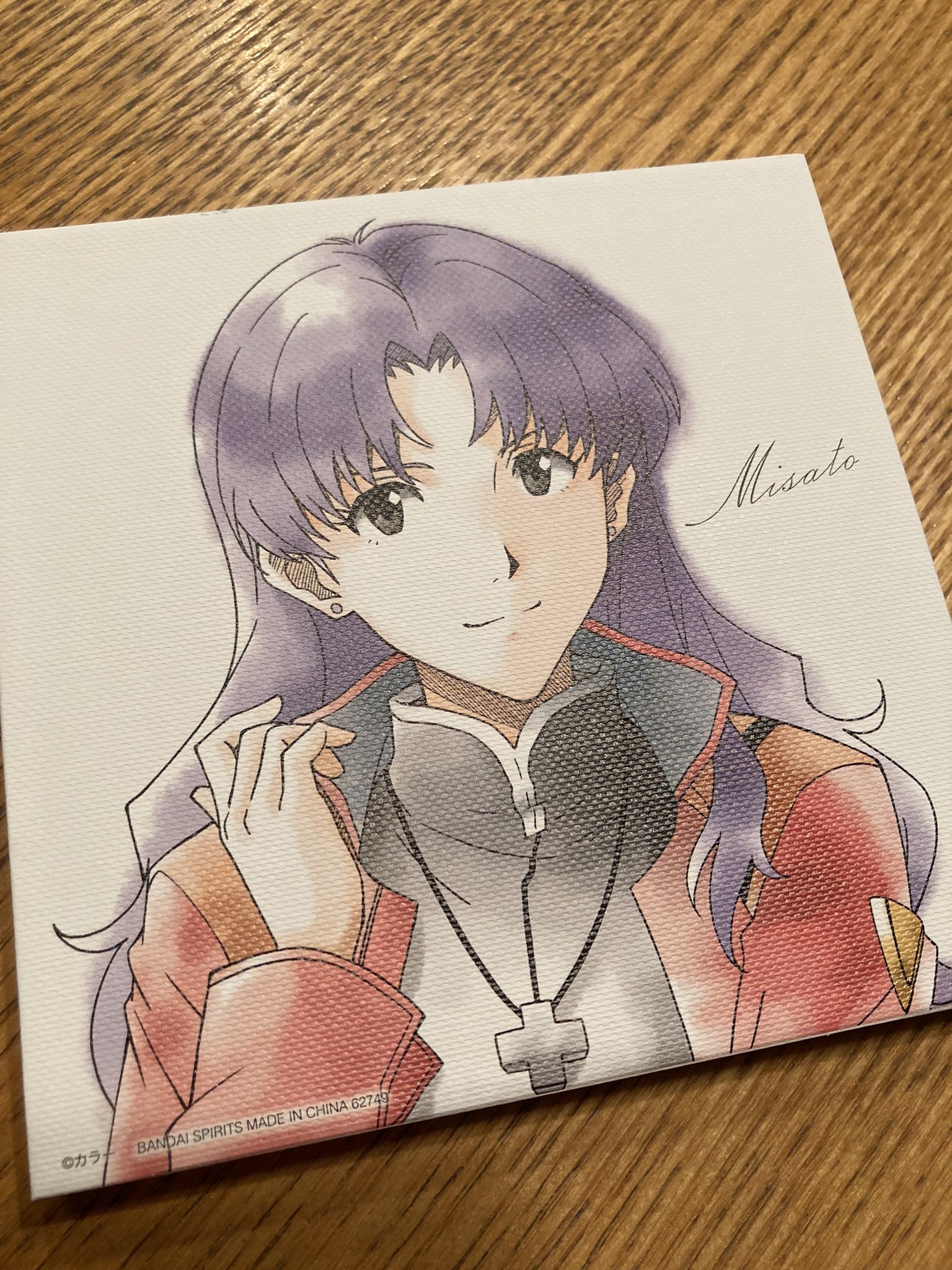 三石琴乃 直筆サイン 葛城ミサト 数量限定】ことのは【直筆サイン本】