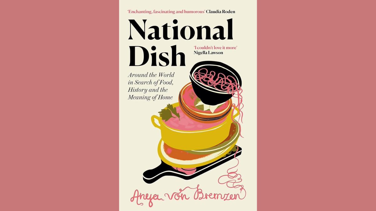 My June #bookreview for <a href="/womenontheroad/">Leyla Giray Alyanak</a> is National Dish by <a href="/vonbremzen/">Anya von Bremzen</a>, about a journey to 6 countries to learn about their national dishes? Where did they come from? How did they take on their iconic status? <a href="/PushkinPress/">Pushkin Press</a> #travelbooks #foodwriting 
women-on-the-road.com/travel-book-re…