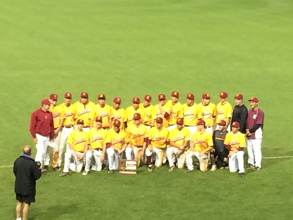 On this day in 2015 <a href="/austinkoep5/">Austin Koep</a> was on hand to witness unseeded <a href="/NHSbaseballMN/">Northfield Raiders Baseball</a> defeat top seed Mounds View in the first round of the State Tournament.  
Let’s go Raiders!
