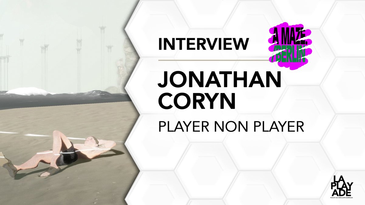 laplayade_pod's tweet photo. 🦩 Notre interview de Jonathan Coryn (Player Non Player) est disponible en vidéo.🦩
Our interview with Jonathan Coryn (Player Non Player) is online. https://t.co/FXaKamx1dS
@Corjn / @AMazeFest https://t.co/feHZnWvlIF