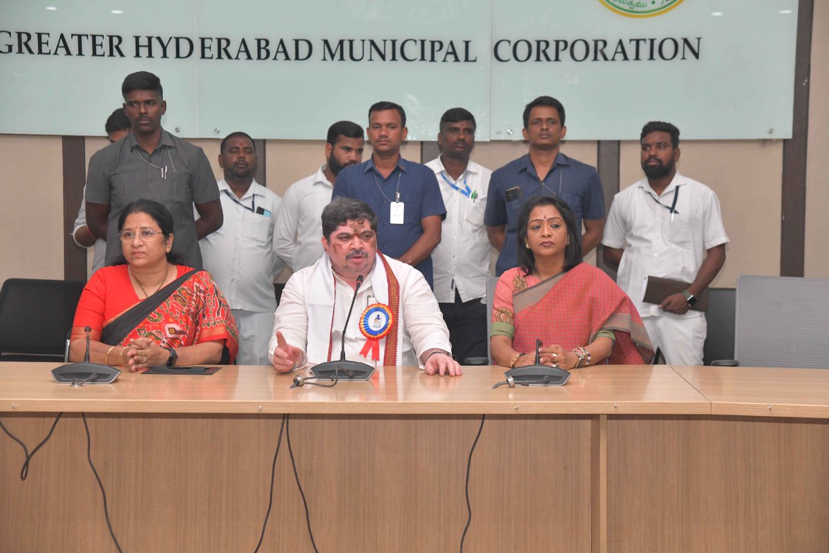 Commissioner GHMC tweet media