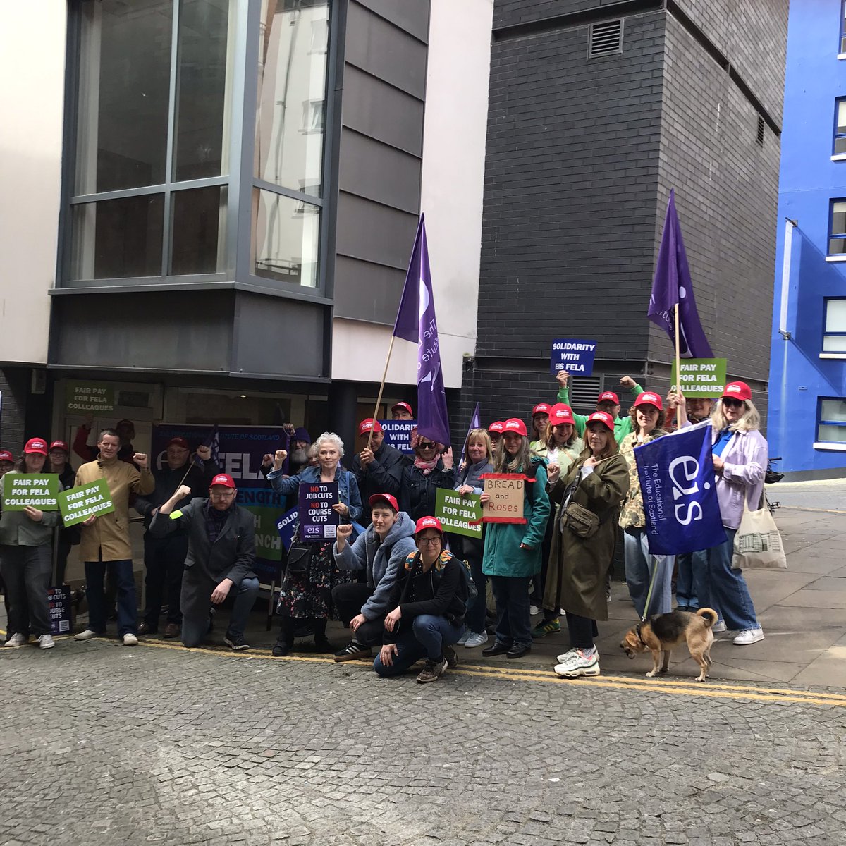 Todays stop on our tour was <a href="/theSNP/">The SNP</a> offices in Edinburgh!  Our government have very little credibility among educators &amp; it will continue to fall unless they take our grievance’s seriously! #fightingforFE #saveFE