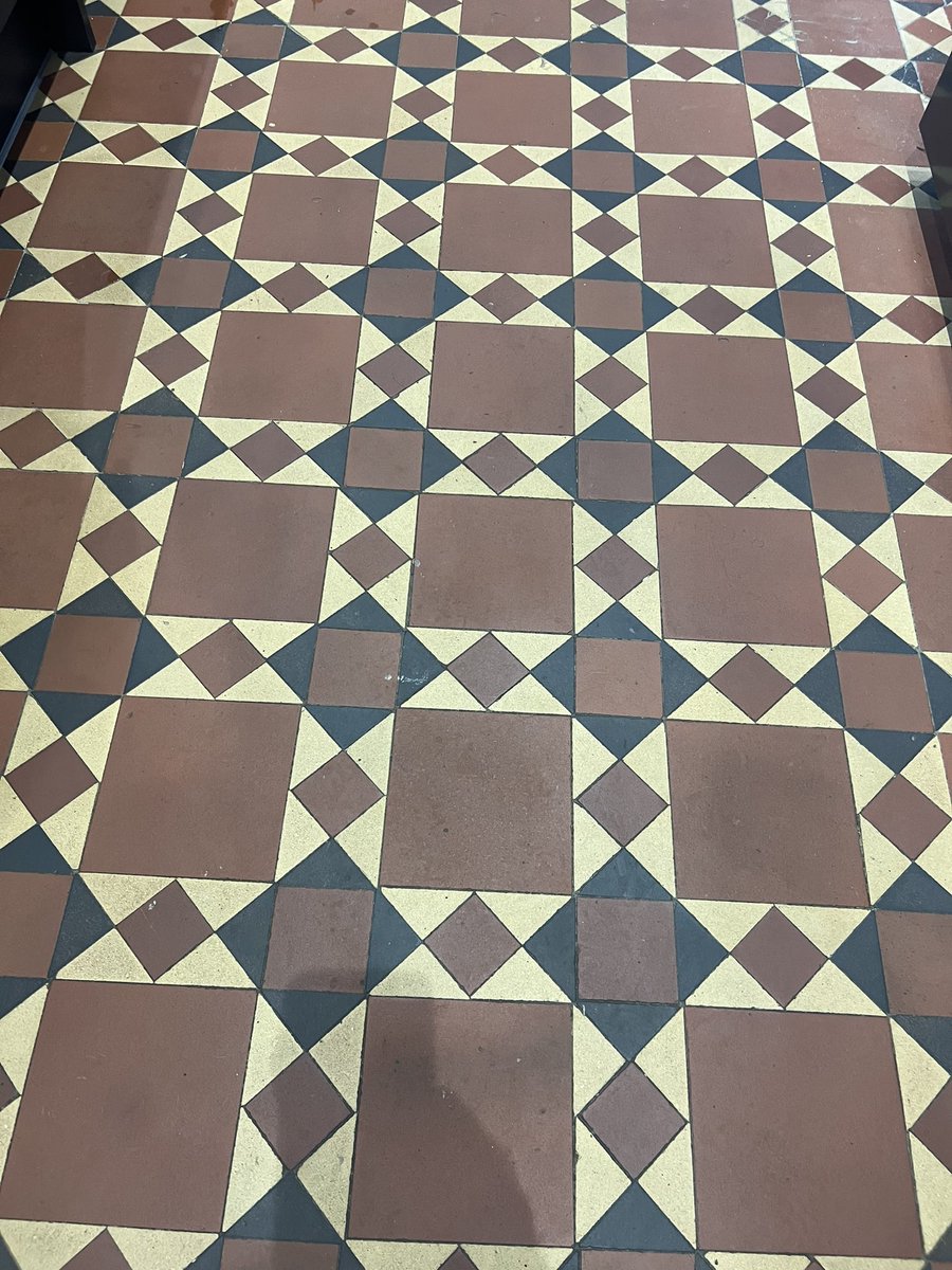 Stunning Victorian tiled floors