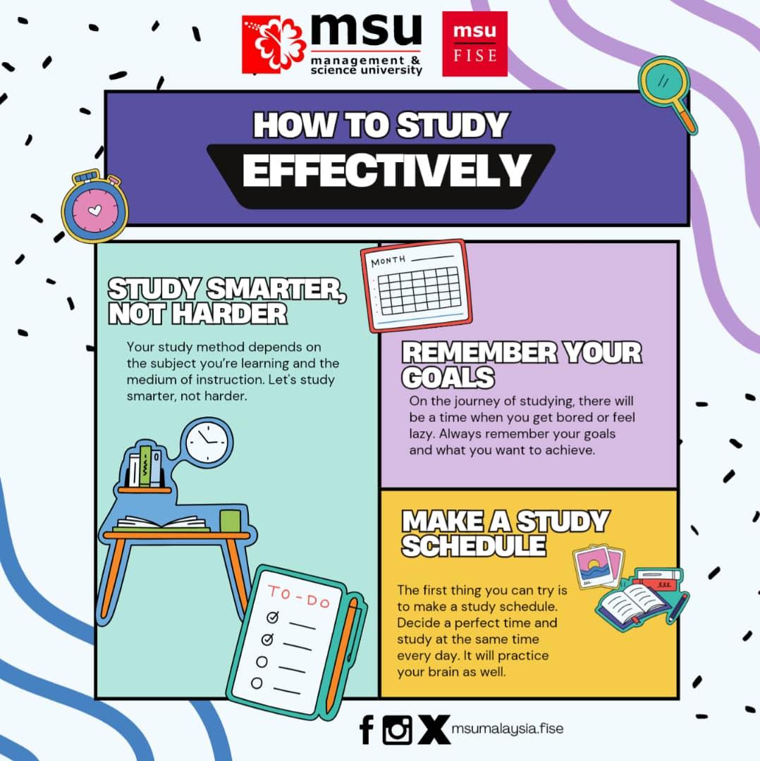 msumalaysiaFISE's tweet image. Today a reader. Tomorrow a leader 👩🏻‍🎓👨🏻‍🎓

#MSUMalaysia
#MSUFISE
#FinalExamTips