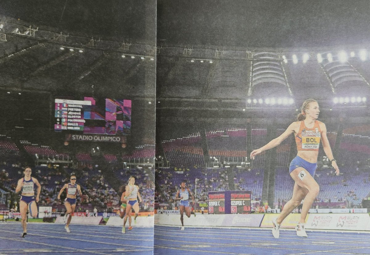 LTHacquebord's tweet photo. #FemkeBol, een gapend gat en dan de rest  😮
#femke #bol #ek #atletiek https://t.co/JQc0beJC3U