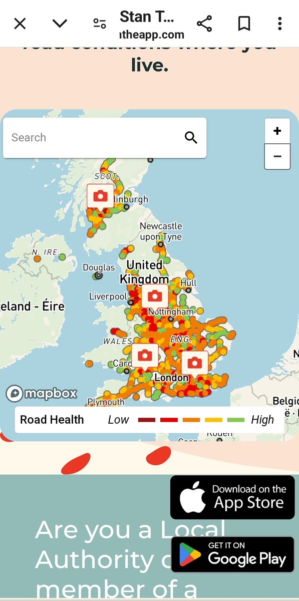 mrpotholeuk's tweet photo. With @UKLabour @Conservatives manifestos not even getting close to #FixPotholeBritain. @Stanthe_app will play an important role with public data sourcing. Proving the true picture of the UK's failing roads network. #NoHidingPlace for authorities! https://t.co/fSJszZpqT9