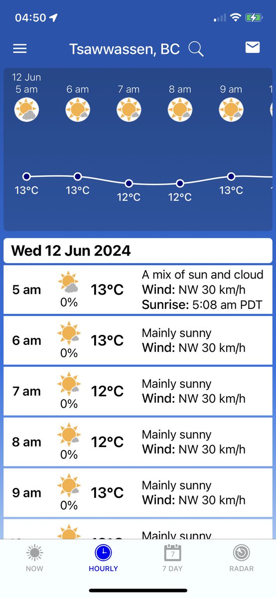 PatWong3's tweet photo. Woke up to pounding rain on the roof. Definitely not 0% pop right now for the 50k people in South Delta. #bcstorm https://t.co/mlZsPqK1cl