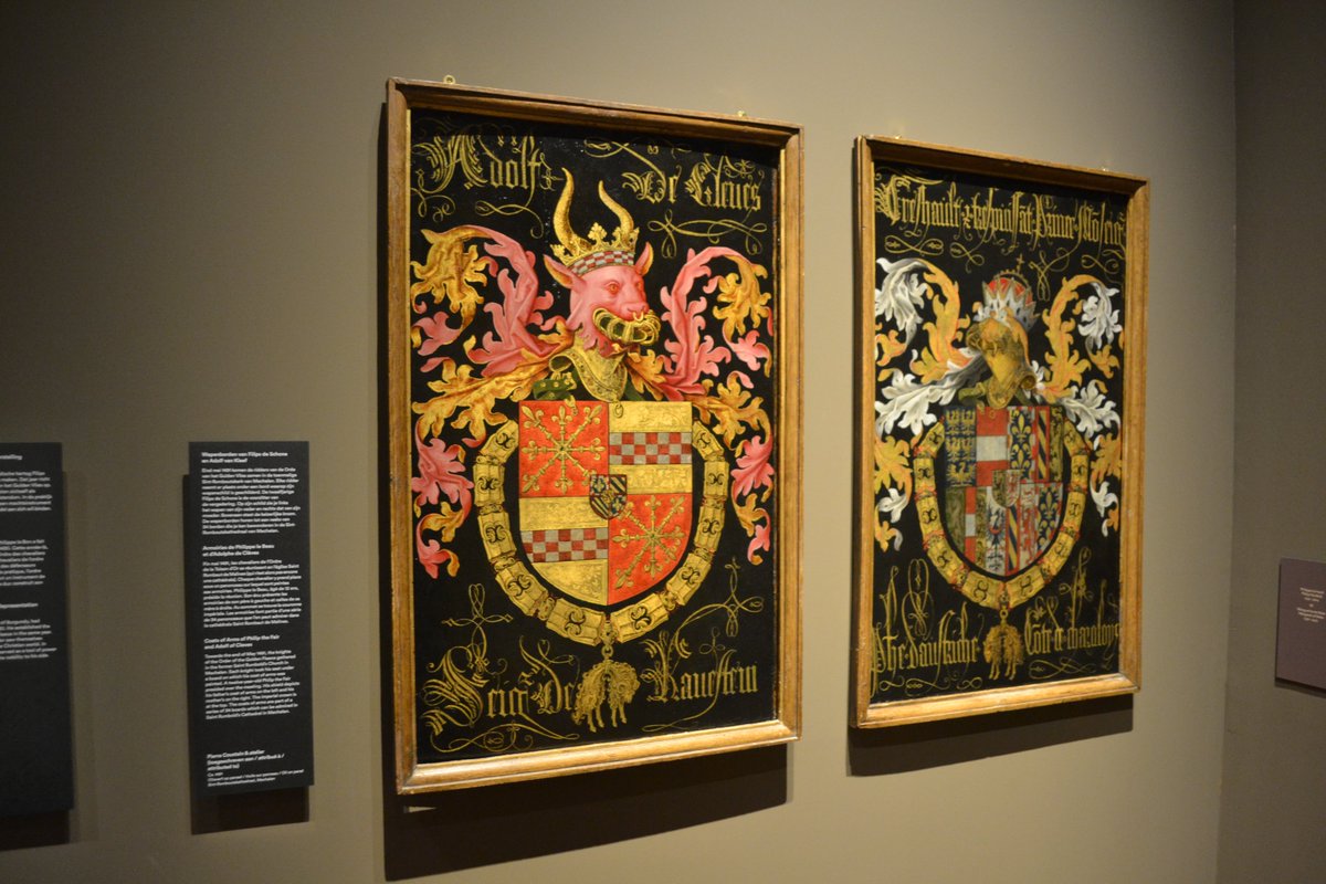 Goed nieuws! De tentoonstelling van ‘Ridders van het Gulden Vlies’ is misschien afgelopen, maar verlaat ons niet helemaal. Zo zullen deze 2 van de unieke reeks 15e-eeuwse wapenborden uit de Sint-Romboutskathedraal vanaf vandaag in onze vaste opstelling te bewonderen zijn.
#kunst