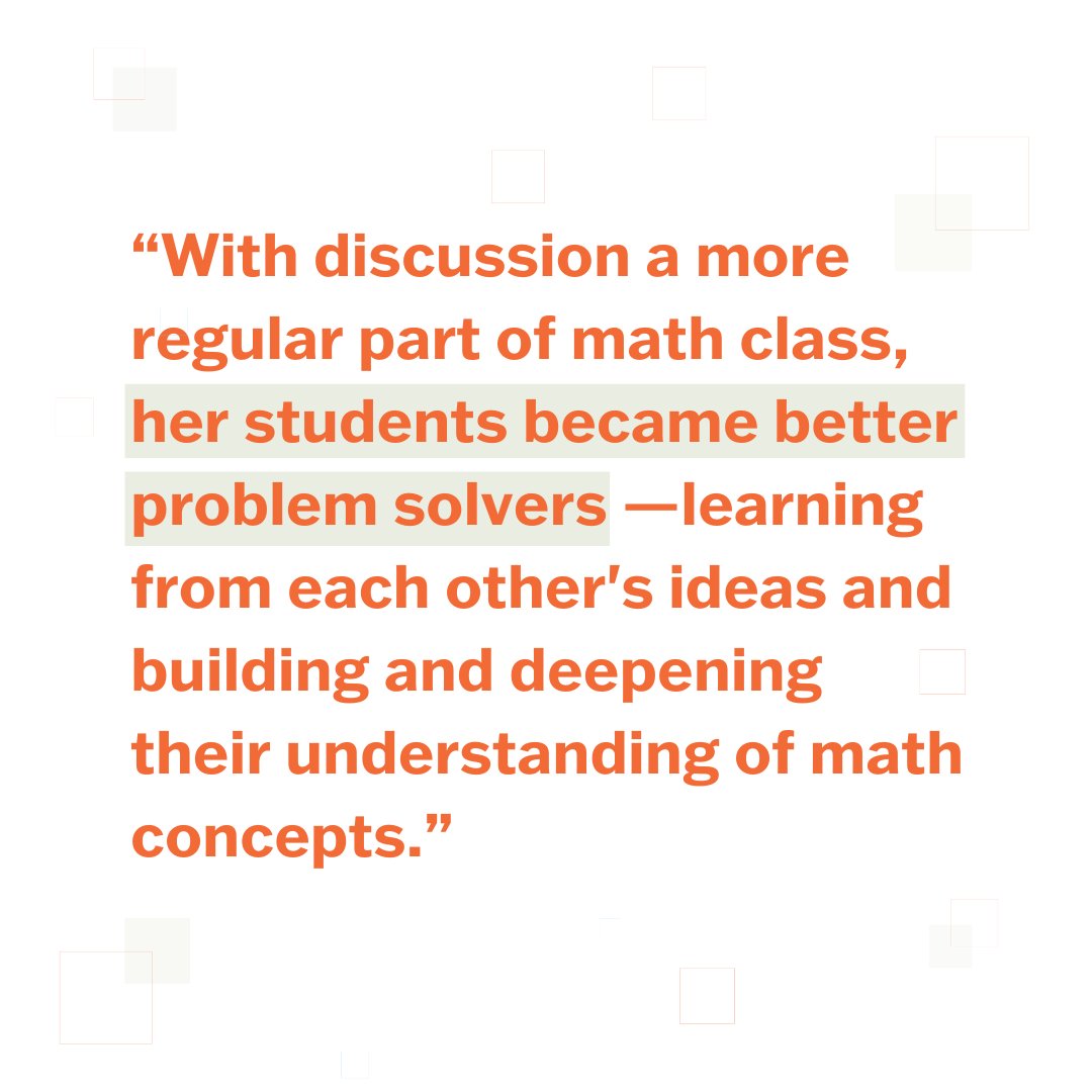 🌟 Encouraging #studentdiscourse isn't just about talking—it's about fostering collaboration, problem-solving, and deeper understanding. ow.ly/sZxI50Sb8sH