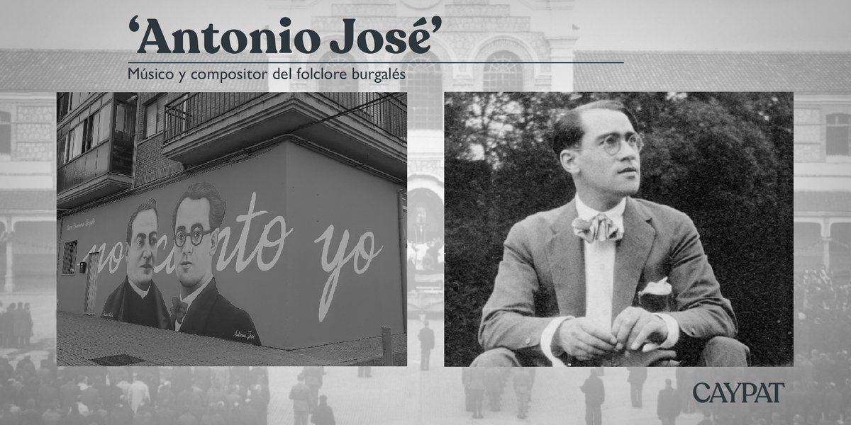 Antonio José Martínez Palacios (Burgos, 1902) fue un destacado compositor, músico y folclorista de la provincia que murió fusilado en octubre de 1936 por el bando sublevado ✒️ 🎼