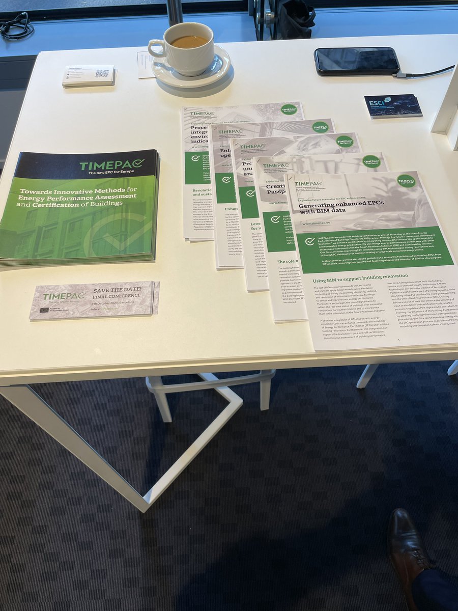 timepac's tweet image. Are you a building expert currently attending #EUSEW2024? Stop by the @timepac stand to learn more about enhanced #Energy Performance Certification and flick through our factsheets! 
#EPBD #RenovationWave #EPC