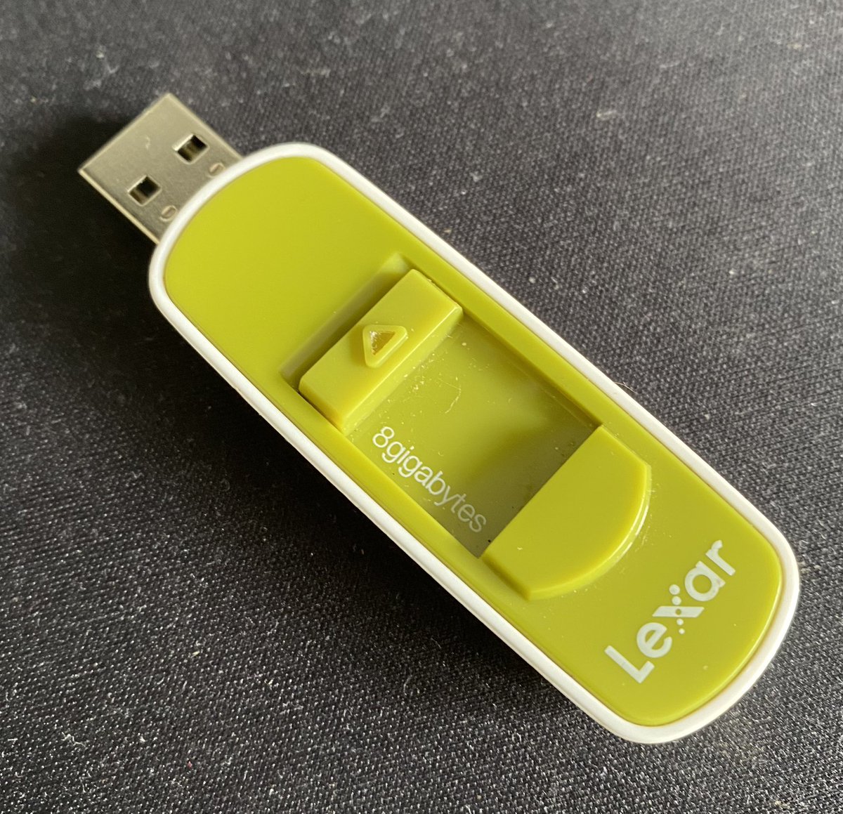 Deancandoit's tweet image. Shame you can’t use a USB stick at work anymore #MemoryStick