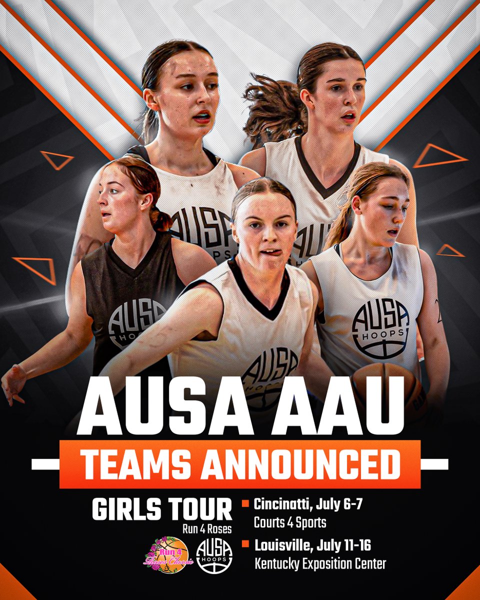 AUSA Hoops WBB (@ausa_hoops_wbb) on Twitter photo ‼️Attention College Coaches ‼️
The top 🇦🇺 recruits from across the country will make their way to Cincinnati and Louisville this July. We are excited to be a part of the <a href="/TFNsRun4Roses/">TFN's Run 4 Roses</a>
Check out team rosters here: tinyurl.com/24ffy5vd ‼️Attention College Coaches ‼️
The top 🇦🇺 recruits from across the country will make their way to Cincinnati and Louisville this July. We are excited to be a part of the <a href="/TFNsRun4Roses/">TFN's Run 4 Roses</a>
Check out team rosters here: tinyurl.com/24ffy5vd