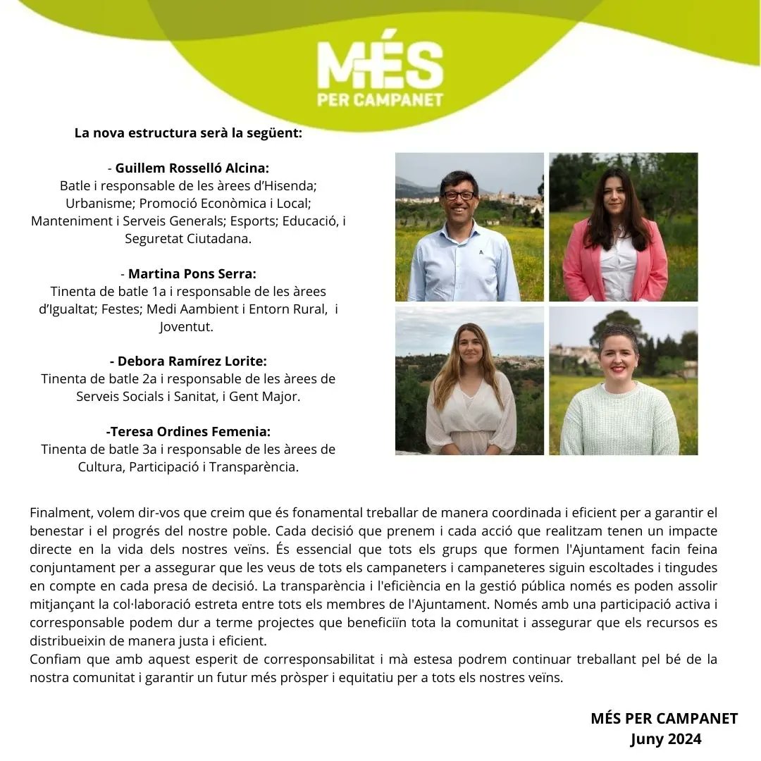 MÉS per Campanet tweet media