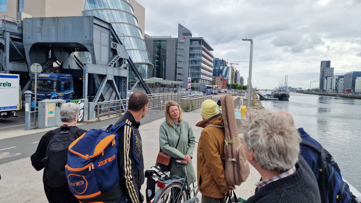 Alternatives_RJ's tweet photo. Alternatives staff joined partners from Belfast & Dublin for a @QUBCommunities1 visit to Dublin. Workshops at @tcddublin, tours of IFSC & Liberties areas, and insights from Conor & Antony on local impacts.Great opportunity to further develop #CommunityResearchNetwork concept https://t.co/hqWFeoBdd7