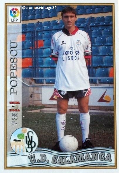 cromosvintage84's tweet photo. #CromoVintage
Gabriel Popescu temporada 1997-1998 de Mundicromo @DdMiGradaVieja @ExjugadoresUDS #UDSalamanca | #HalaUnion RT

📊Estadísticas➡️
      - Centrocampista 
      - Partidos: 15
      - Goles: 5 https://t.co/QlGqlsStdu