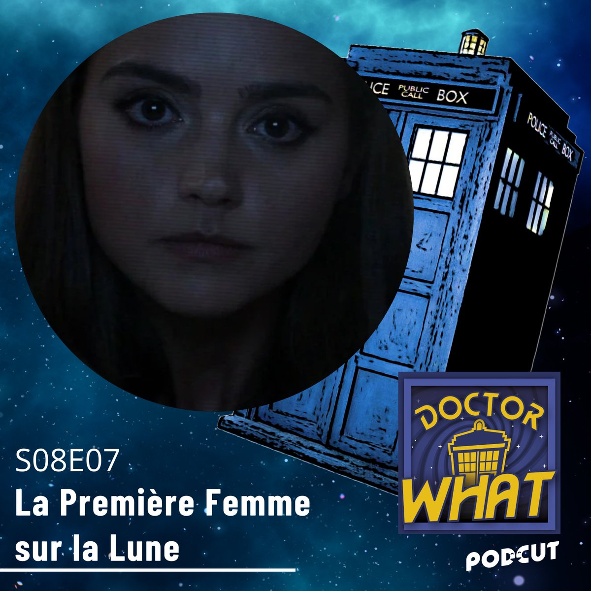 La lune a pris du poids alors la Terre envoie une navette chargée d'ogives nucléaires pour lui faire faire un régime.
La toile des événements a été tissé : Clara et le Docteur en ressortiront ils indemnes ?
Let's Kill the Moon !

smartlink.ausha.co/doctor-what/dw…

Un podcast <a href="/Podcut_label/">Podcut</a>