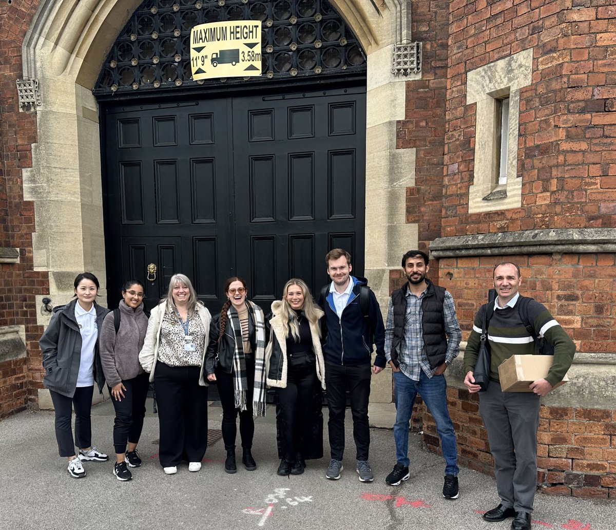 Some of the <a href="/UoL_OT/">UoL_OT</a> students and <a href="/UoL_Physio/">University of Lincoln Physiotherapy</a> pre reg and post reg students took part in the Lincoln Prison staff wellbeing event today. Talking to staff about pain management, sleep, relaxation and wellbeing. Thank you for inviting us <a href="/hmp_lincoln/">HMPLincoln</a> we had a great time