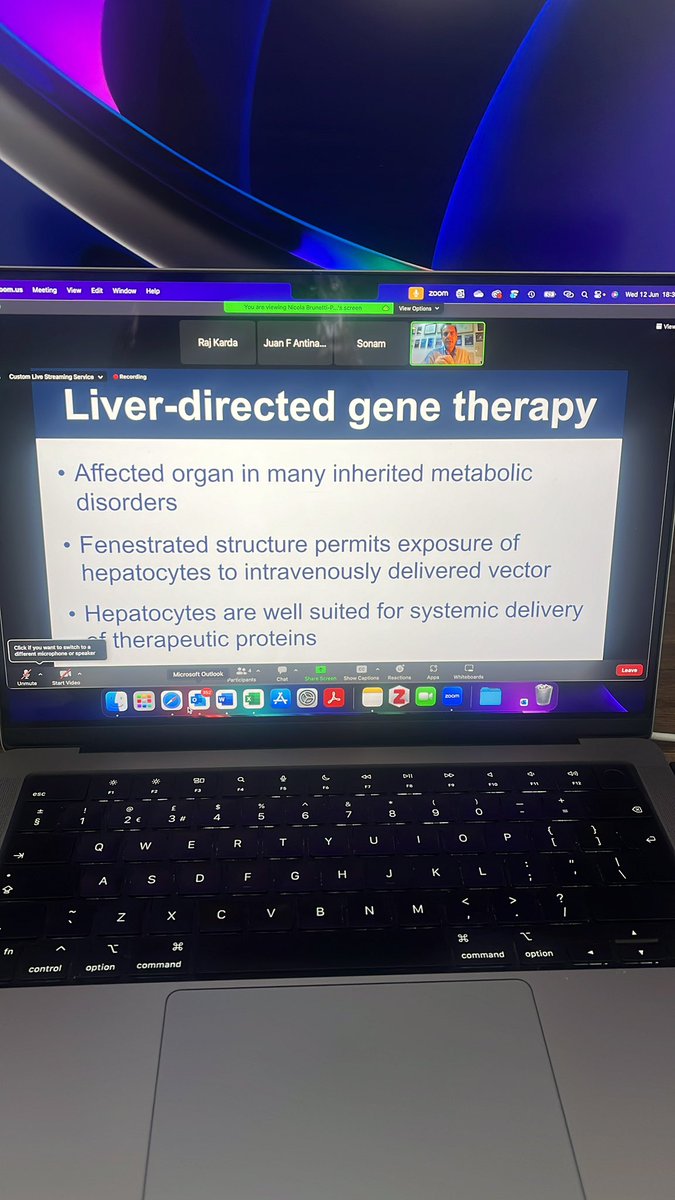 Raj Karda (@dr_rkarda) on Twitter photo We are live with <a href="/_BSGCT/">BSGCT</a> POE talk by Prof Nicola Brunetti- Pierri on liver directed gene therapy 🧬<a href="/SGurung9823/">SonamGurung</a> <a href="/jantinaod/">Juan Antinao Díaz</a> We are live with <a href="/_BSGCT/">BSGCT</a> POE talk by Prof Nicola Brunetti- Pierri on liver directed gene therapy 🧬<a href="/SGurung9823/">SonamGurung</a> <a href="/jantinaod/">Juan Antinao Díaz</a>