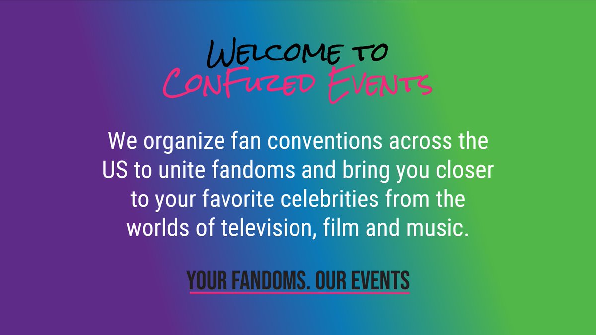 Confuzed Events tweet media
